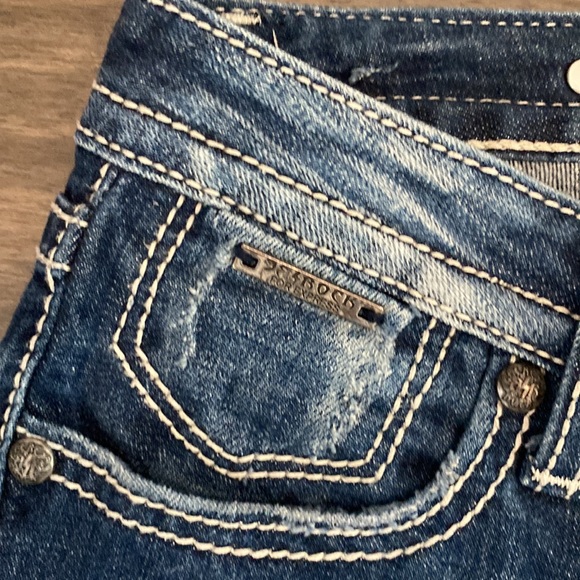 Rerock for Express Jeans Skinny Jeans Womens Size 2L - Picture 4 of 14